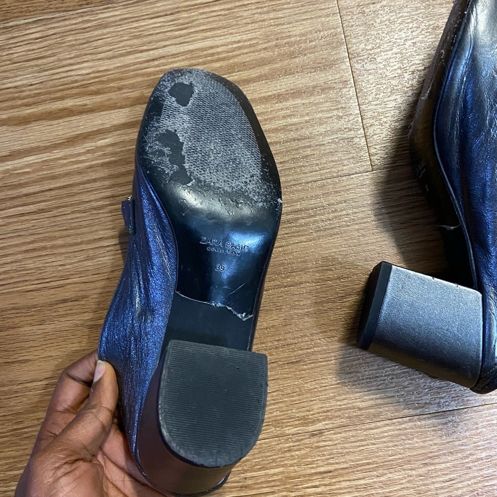 Zara Reversible Block Heel Mule - image 6